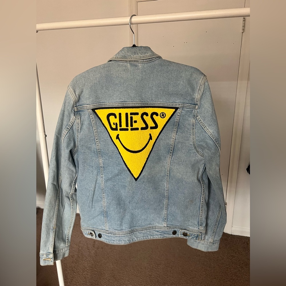 Men’s Guess x Chinatown Market Denim Coat